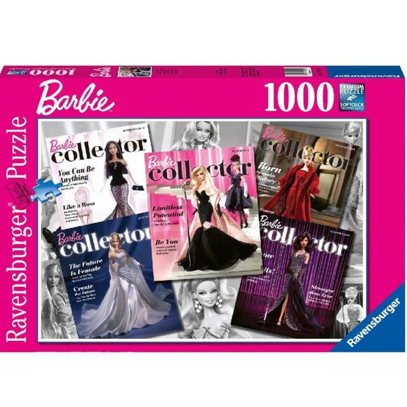 New sealed Ravensburger 1000pcs Puzzle- Barbie Fashion Adult Puzzle - Picture 1 of 15